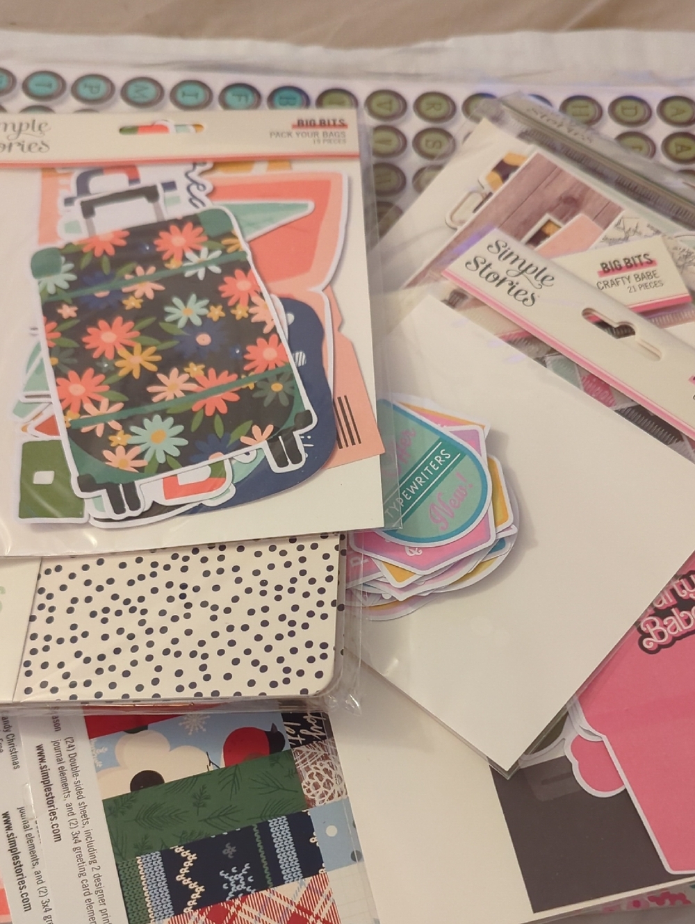 Simple Stories Bundle Of Craft Items